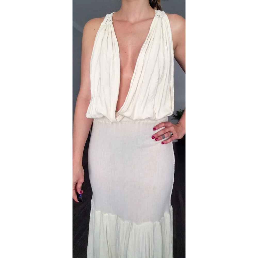 Free People linen dress